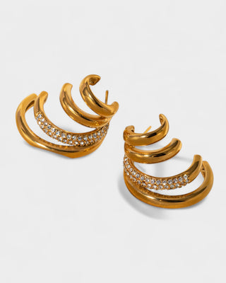 YSERA Stud Hoop Earrings