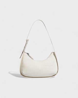 CIANNA Croc-Embossed Faux Leather Bag