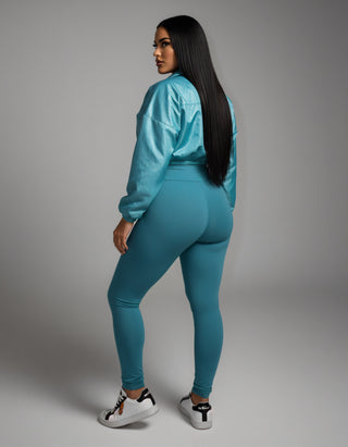 TATUM Cropped Zip Up Jacket & Leggings Set