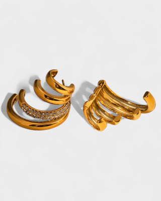 YSERA Stud Hoop Earrings