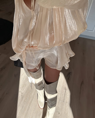 LUMA Ruffled Mini Dress