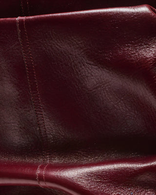 IRELLE Slouchy Faux Leather Pointed Wedge Heel Boots