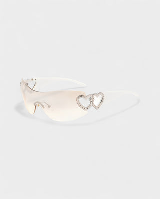 KISHA Heart-Detail Sunglasses