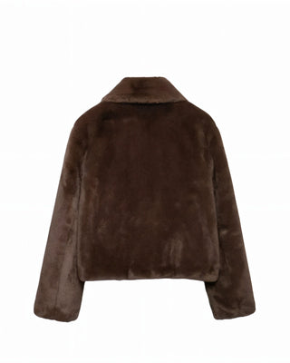 SONYA Plush Faux Fur Jacket