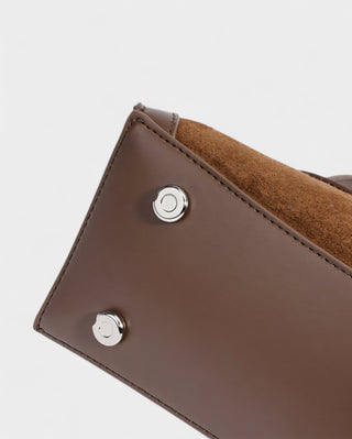 PRIELLE Round Handle Shoulder Bag