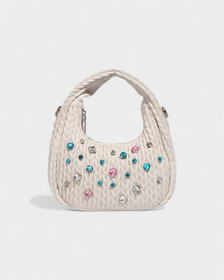 ADELE Quilted Diamond Handbag
