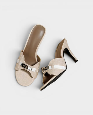 SELORIA Buckle Strap Stiletto Heels