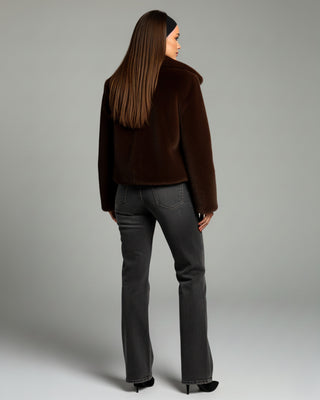 SONYA Plush Faux Fur Jacket