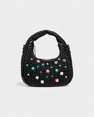 ADELE Quilted Diamond Handbag