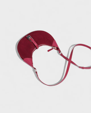 MARLEN Crescent Buckle Shoulder Bag