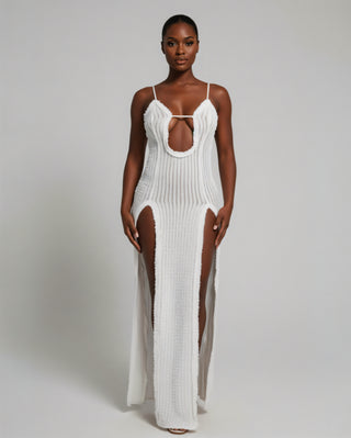 ISLA Slit Maxi Dress