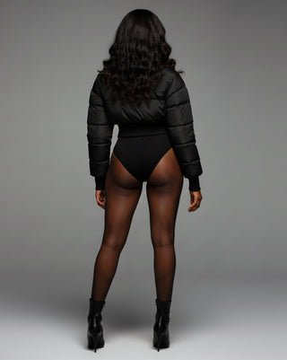 NILIAN Cropped Puffer Jacket