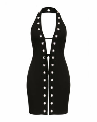 ADIRA Grommet Halter Top