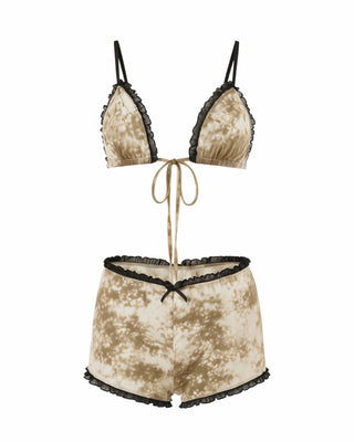 ISADORA Bikini Top & Swim Shorts Set