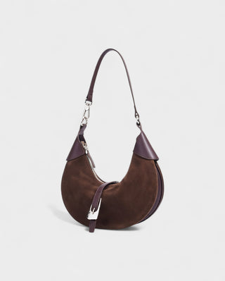 MARLEN Crescent Buckle Shoulder Bag