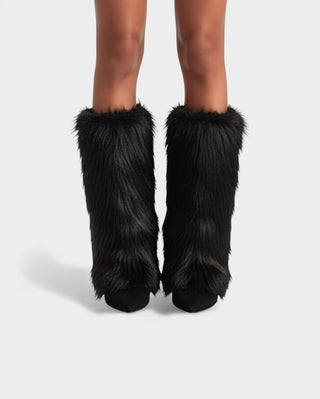 KRISTEL Faux Fur Boot Covers