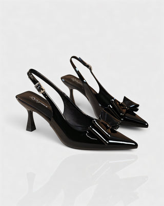 THERESA Bow Strap Pointed Heels