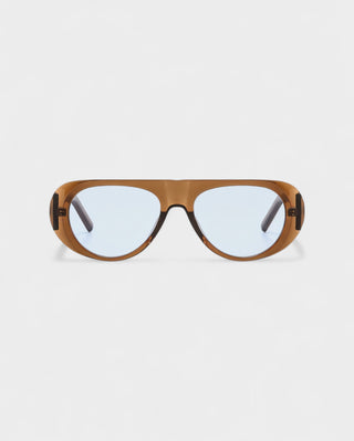 JONNA Oversized Oval Frame Sunglasses