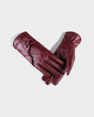 ROXELLE Faux Leather Gloves