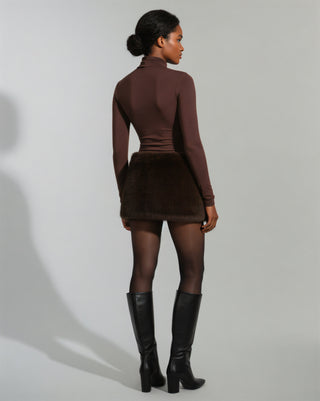TIANA Faux Fur Skirt