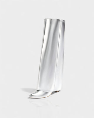 MAISY Straight Metallic Boots