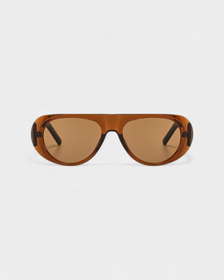 JONNA Oversized Oval Frame Sunglasses