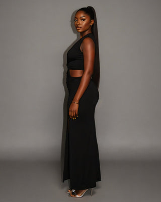 JOVANA Cutout Maxi Dress