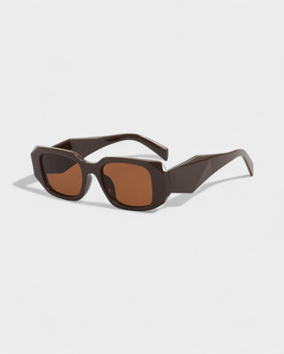 LAINA Irregular Square Frame Sunglasses