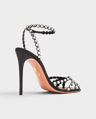 Tacones de aguja con cordones de piel sintética KELLA