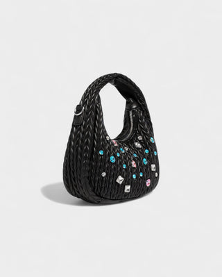 ADELE Quilted Diamond Handbag