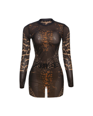 PANTHA Leopard Print Short Co-ord