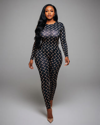 KIM Moon Pattern Jumpsuit