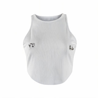 VILMA Piercing Detail Top