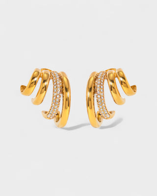 YSERA Stud Hoop Earrings