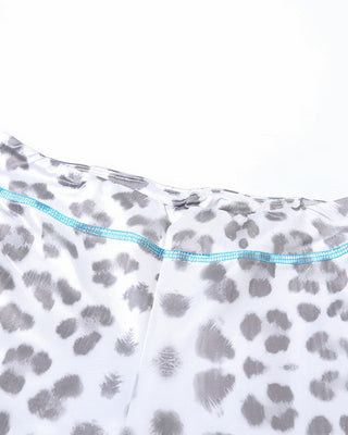 NOA Leopard Zip Up Top & Pants Set