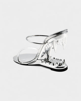 MALAYA Fang Sculpted Heel Sandals