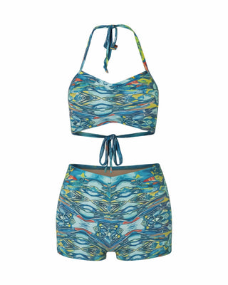 TRACY Halter Top & Shorts Set