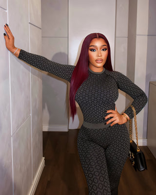 GISELLE Pattern Jumpsuit