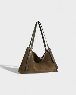 ANIVA Slouch Suede Tote Bag