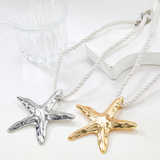 Starfish Rope Necklace